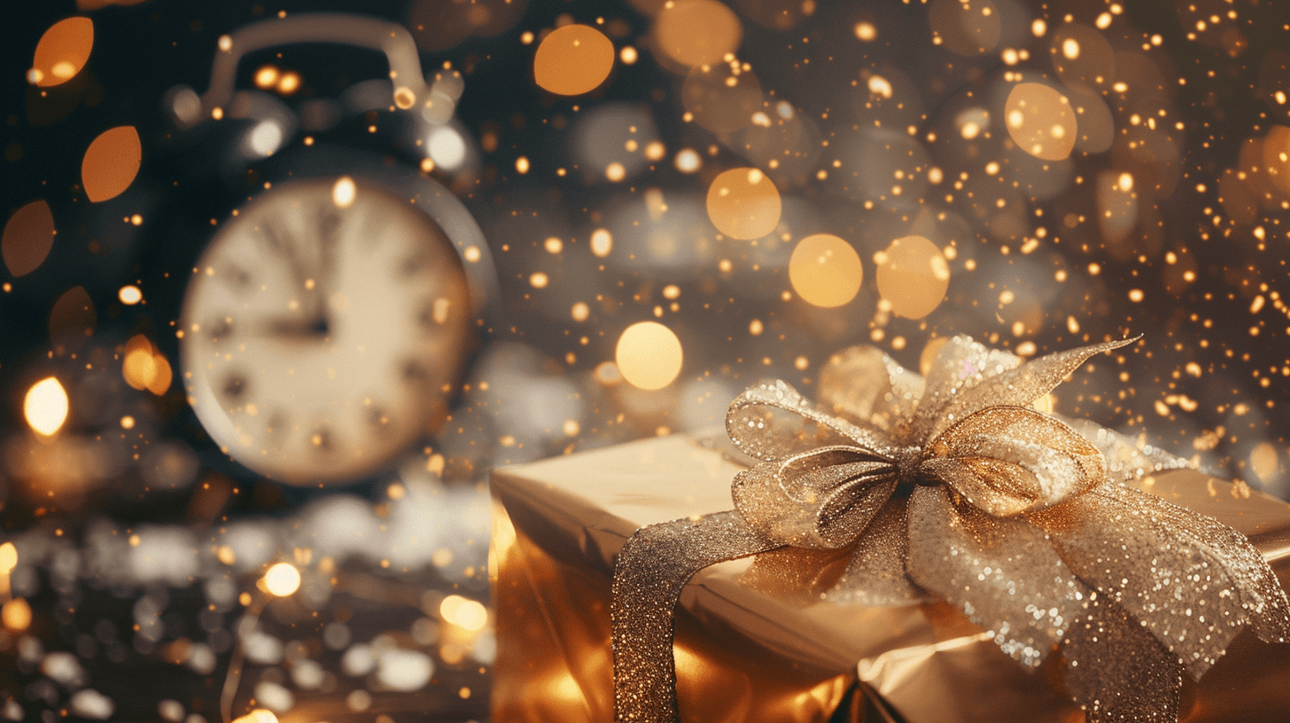 Thoughtful belated gift with photos and heartfelt presentation